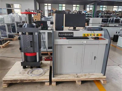 Yaw 2000 Datastyrt elektro-hydraulisk servo-trykkprøvemaskin